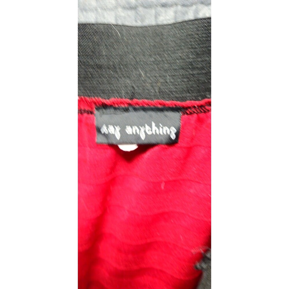Say Anything Red Ruched Stretch Skirt  Women’s M • Style 5025 • Made in USA • - Picture 5 of 6